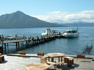 支笏湖観光船の写真1