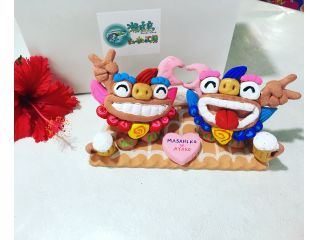 瀬底島まいまいシーサーの写真1