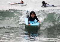 キッズ子供ボディボード体験スクール