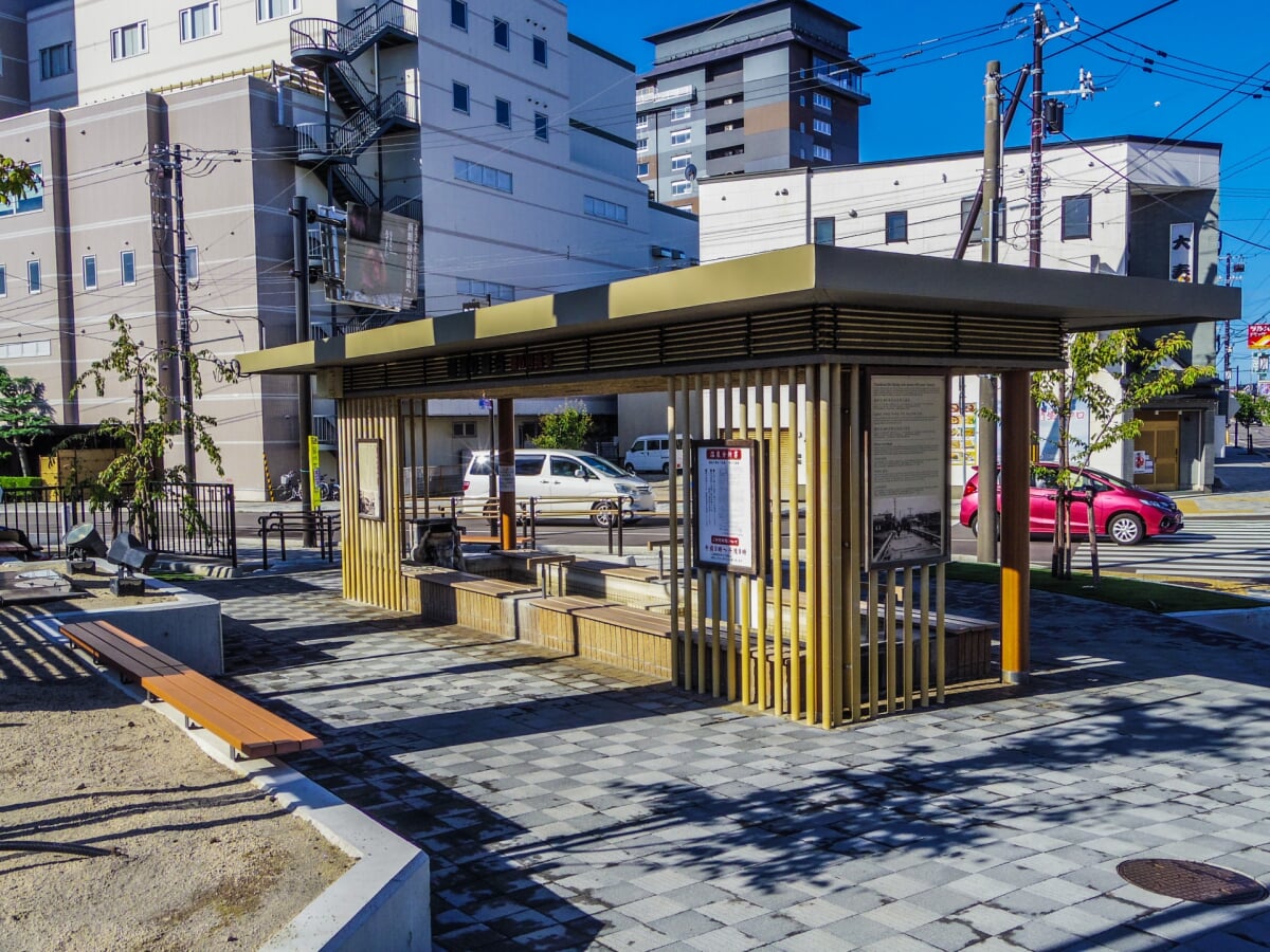 湯の川温泉足湯の写真2