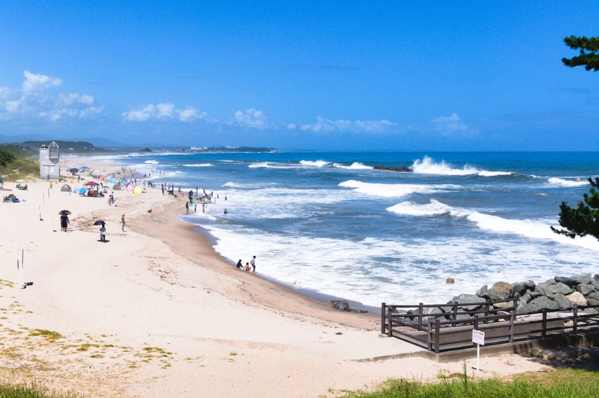 伊師浜海水浴場の写真1