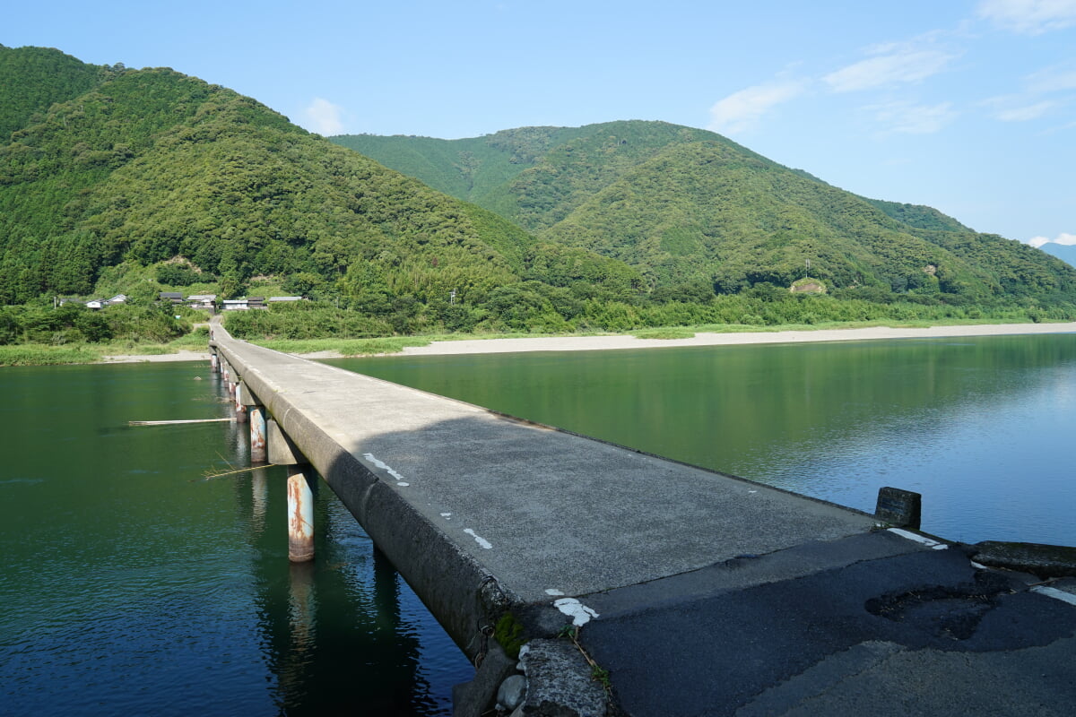高瀬沈下橋の写真1