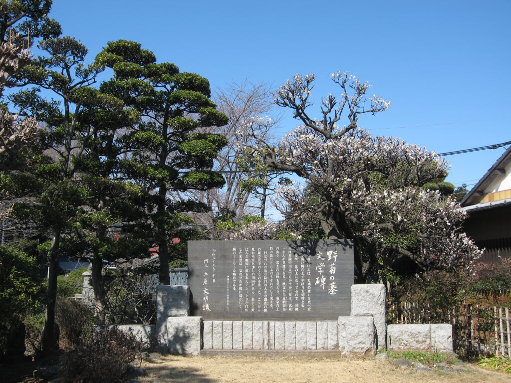 野菊の墓文学碑の写真1