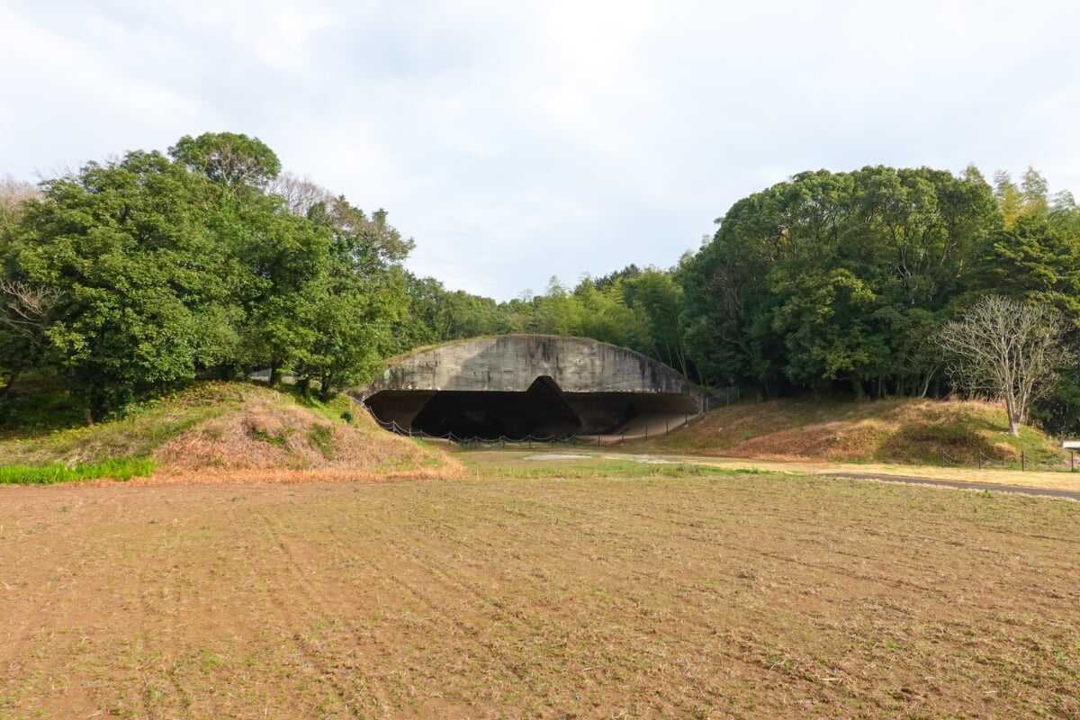 稲童1号掩体壕の写真2