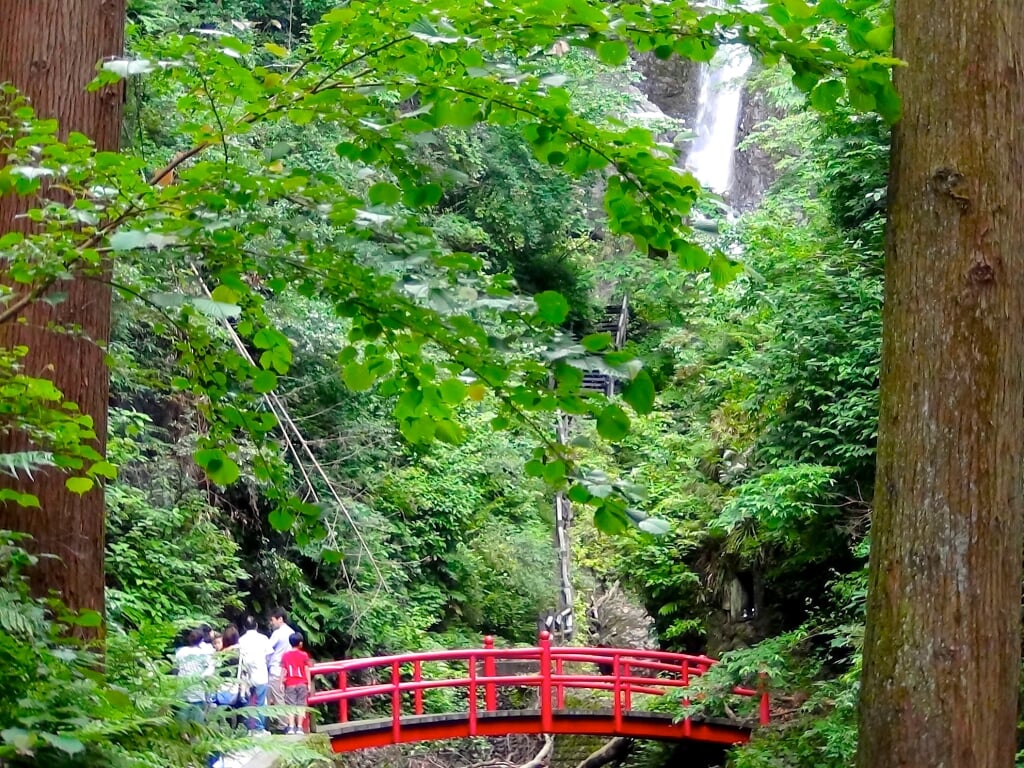 洒水の滝の写真4