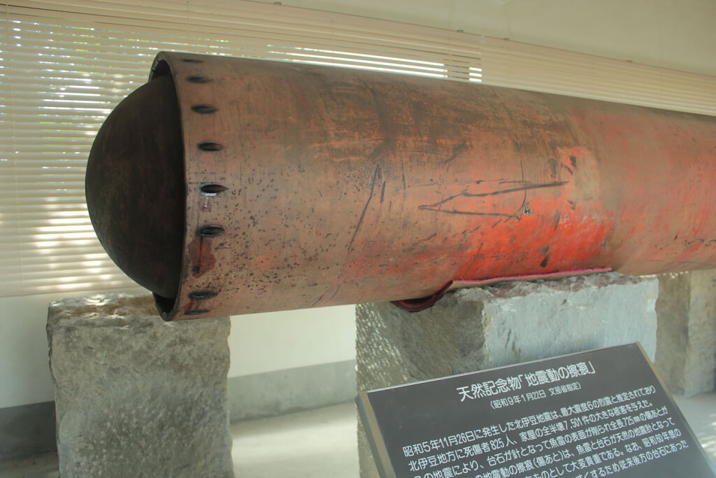 地震動の擦痕の写真2