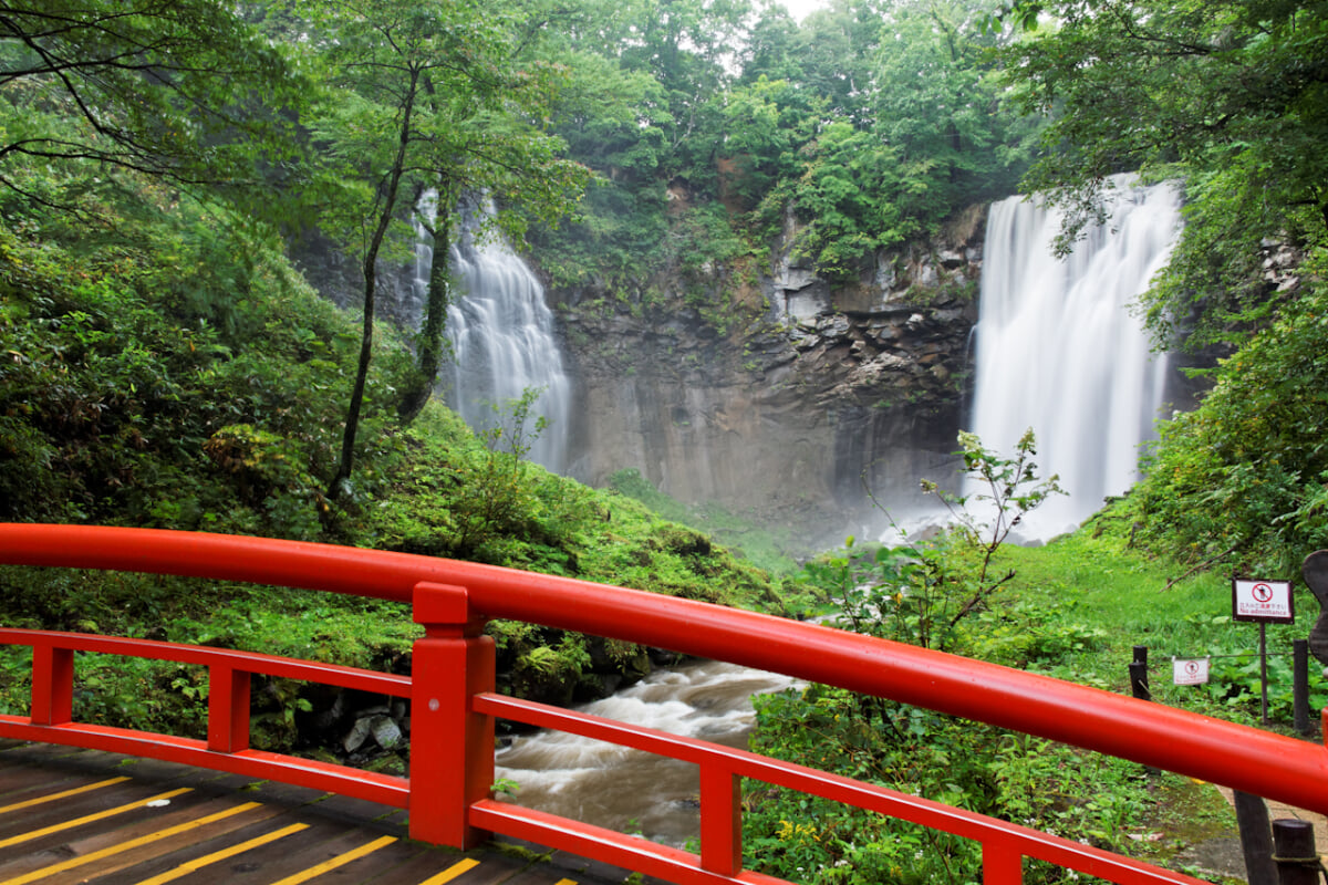 アシリベツの滝の写真1