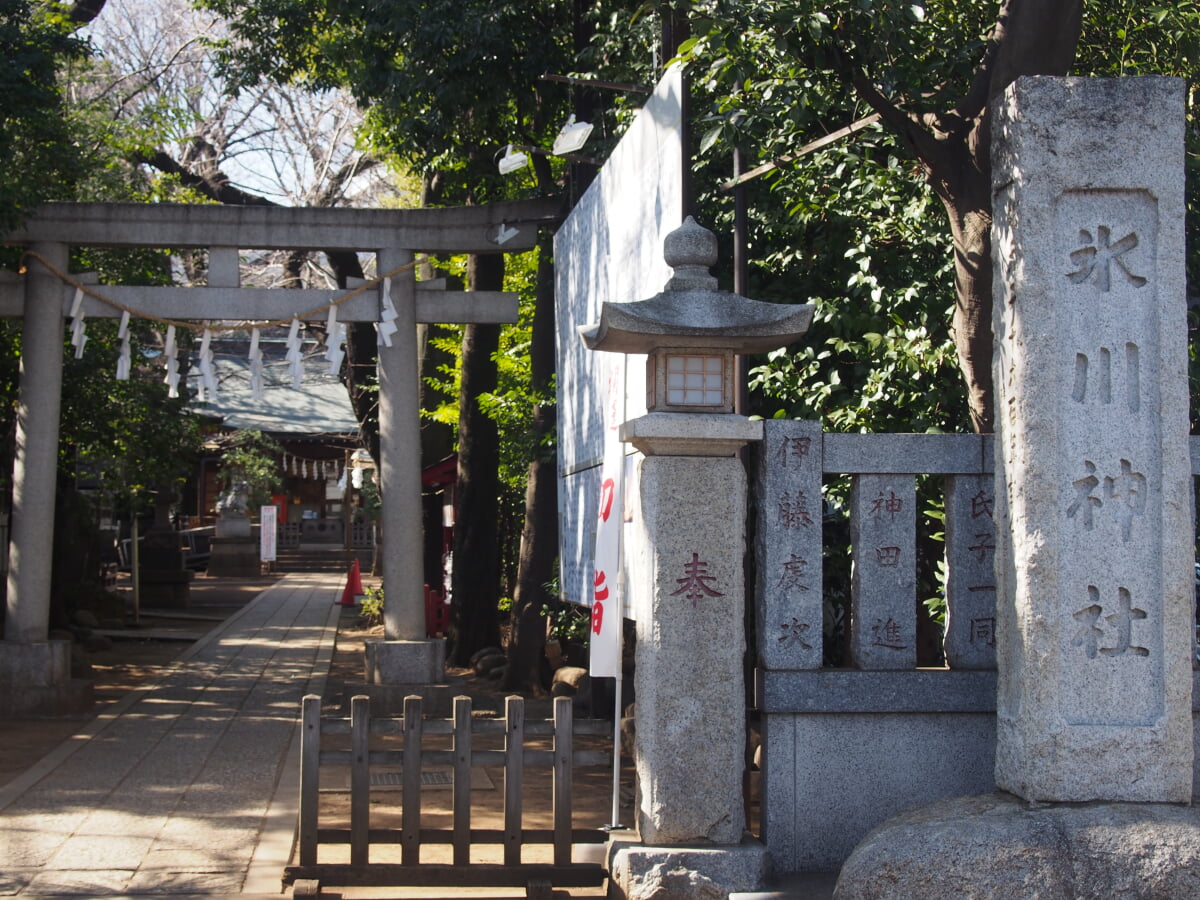 神明氷川神社の写真1