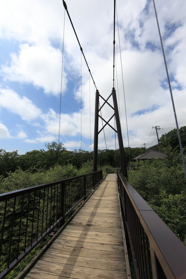 つつじ吊橋の写真3