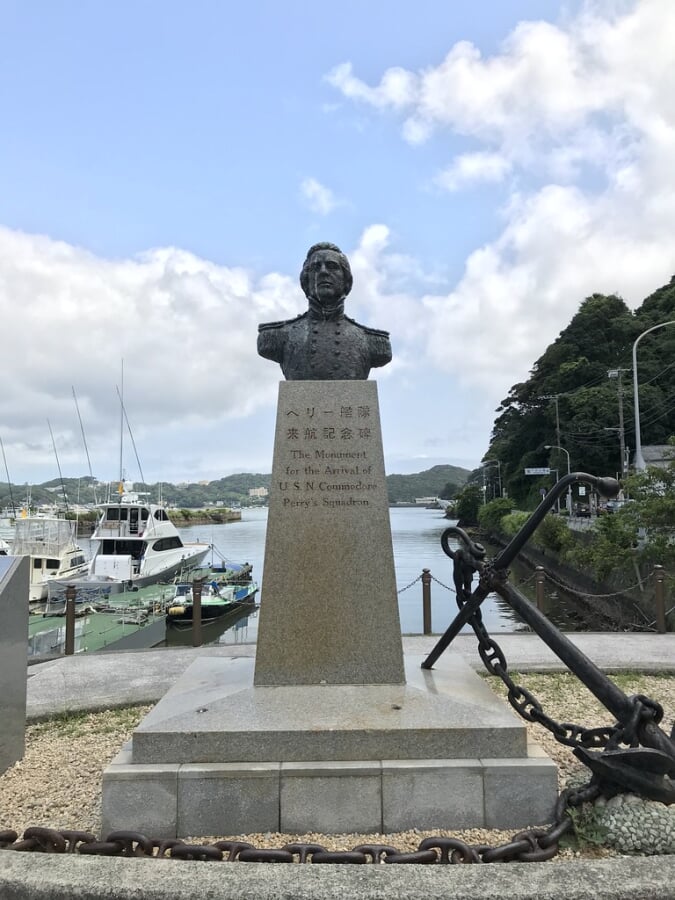 ペリー艦隊来航記念碑の写真2