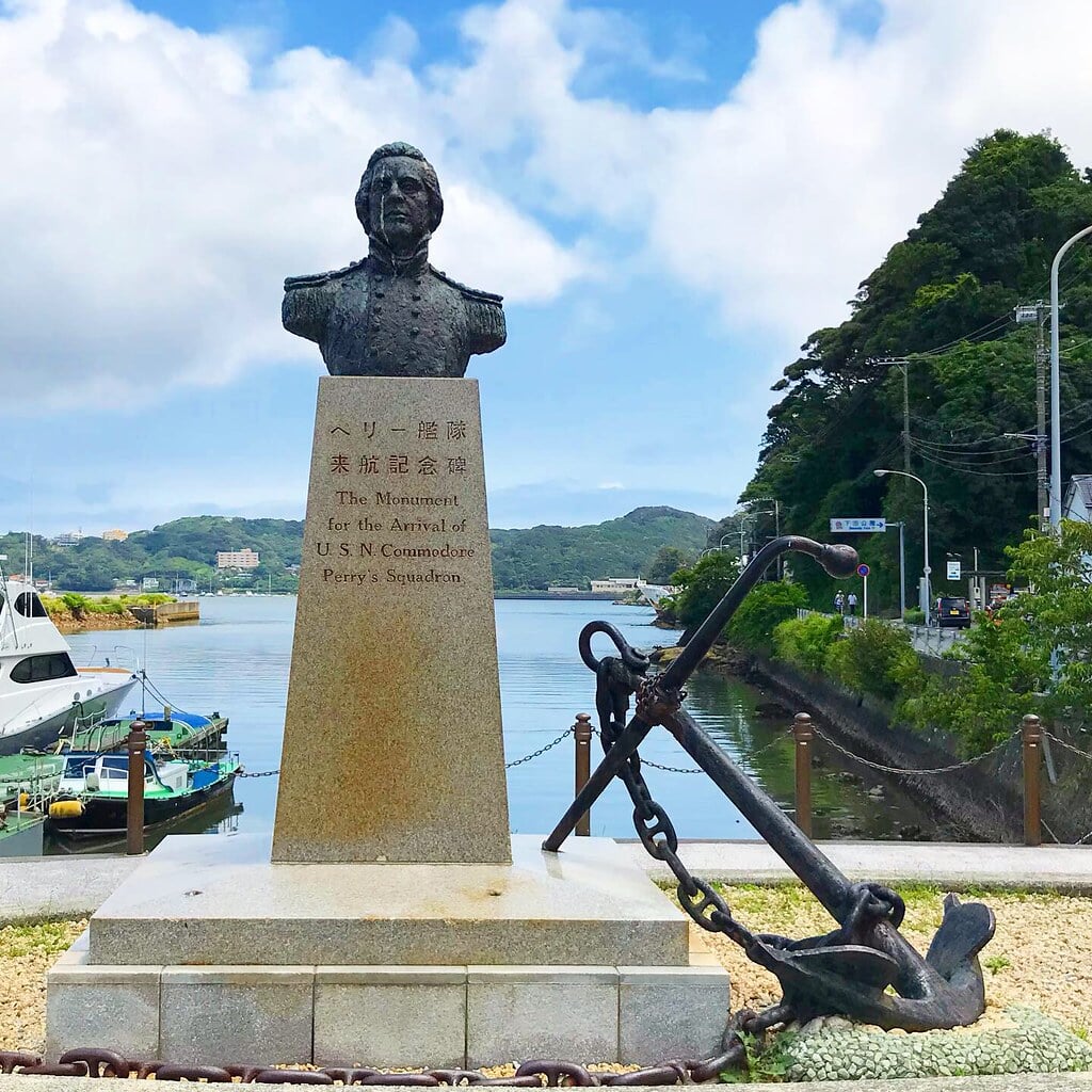 ペリー艦隊来航記念碑の写真5
