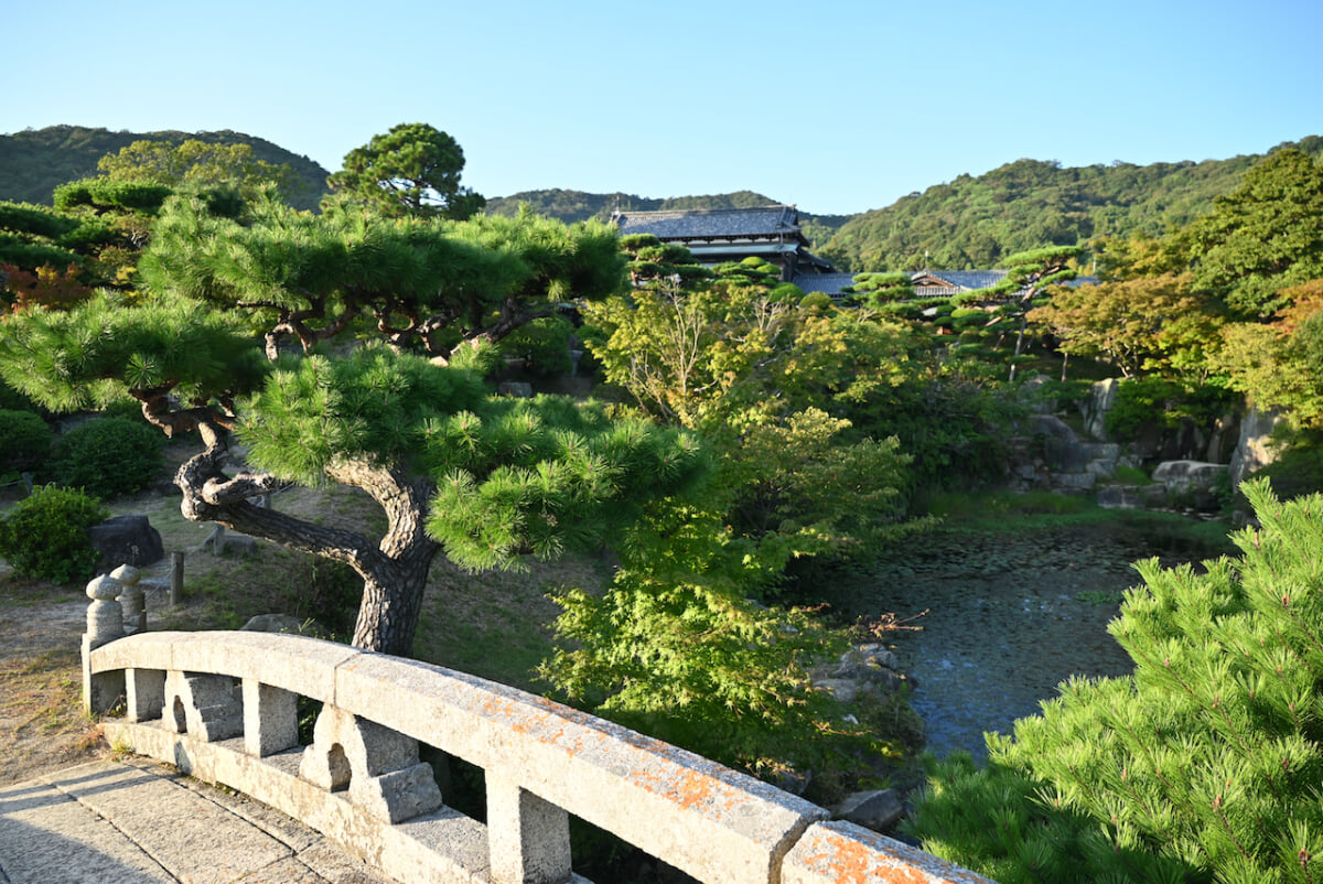 毛利氏庭園・毛利博物館の写真1