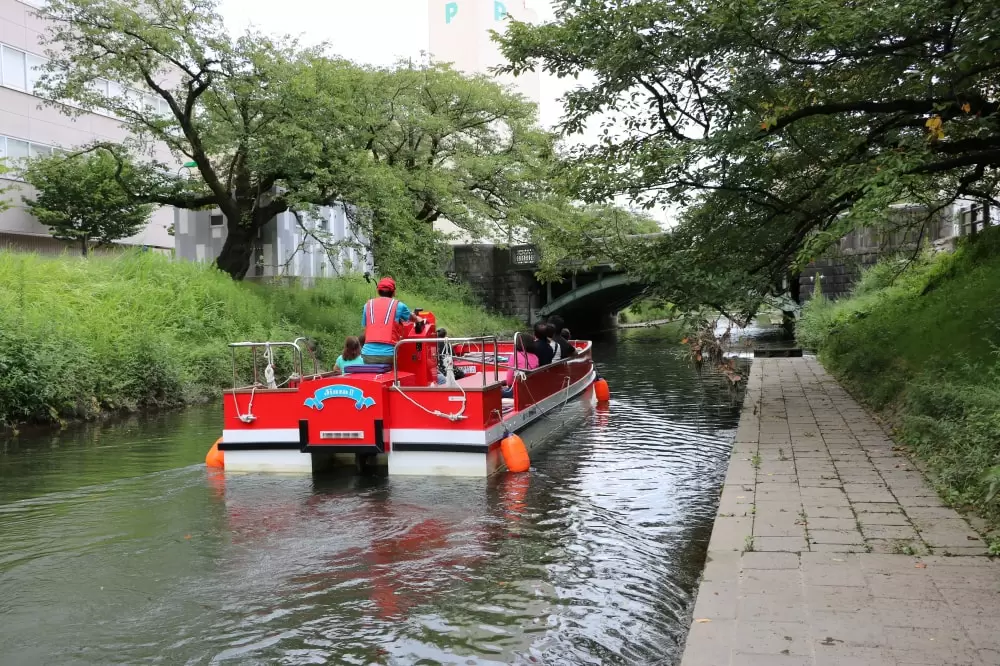 松川遊覧船の写真1