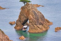 山陰松島遊覧 浦富海岸島めぐり遊覧船