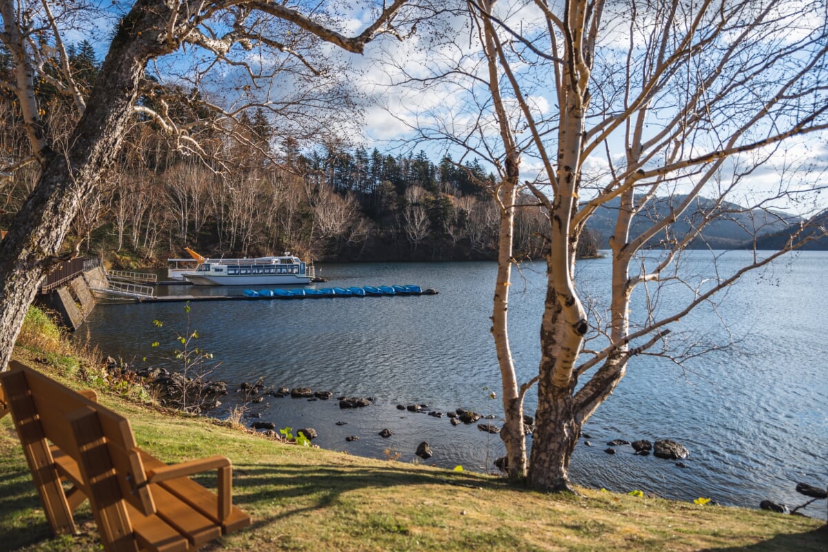 然別湖遊覧船の写真3