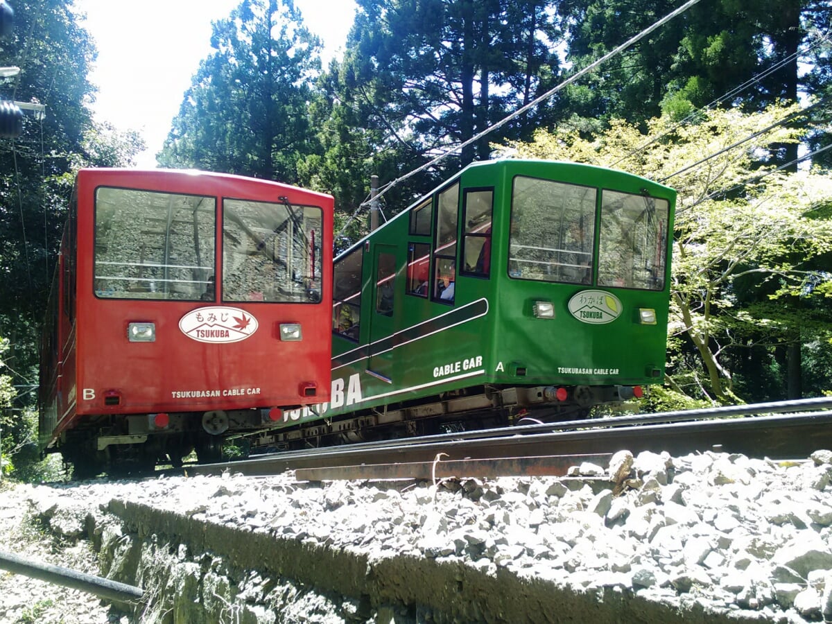 筑波山ケーブルカー・ロープウェイの写真1