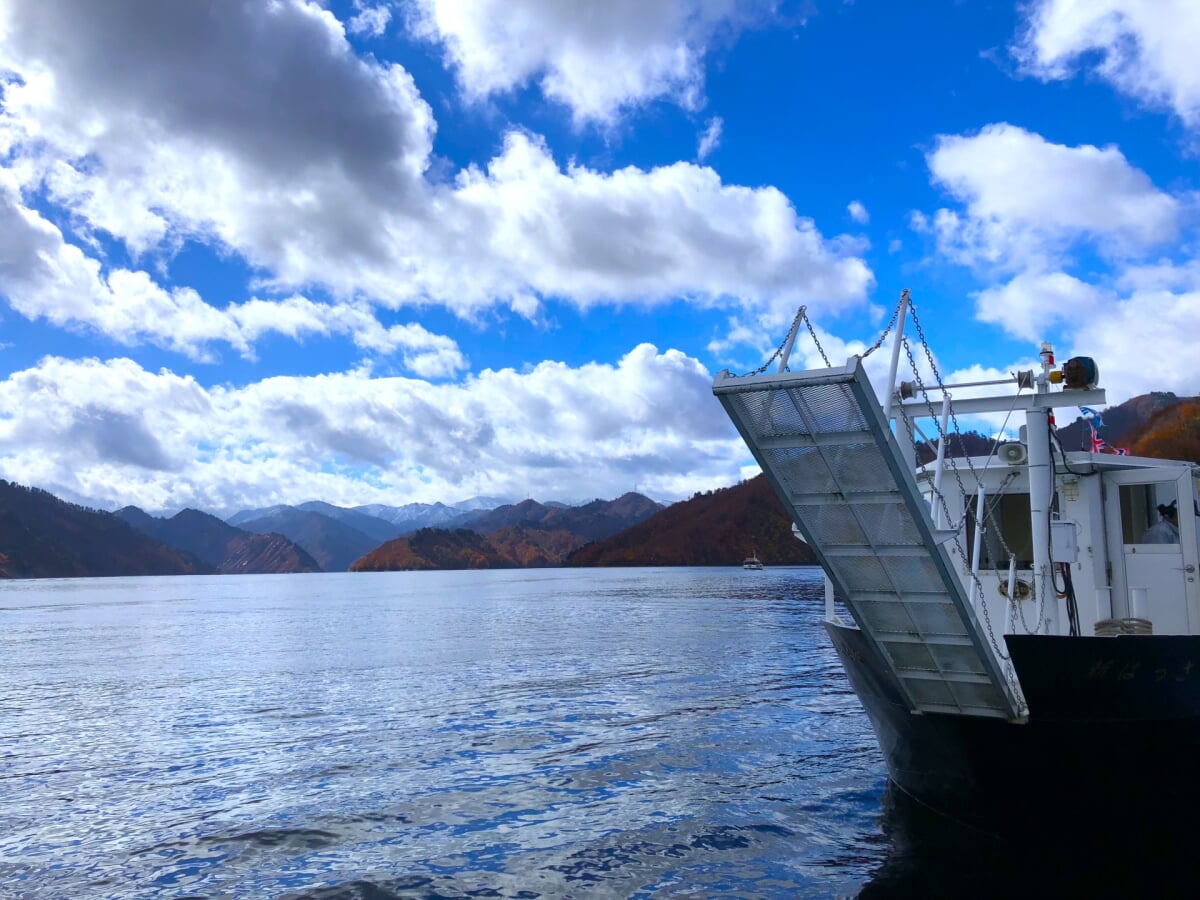 奥只見湖遊覧船の写真4