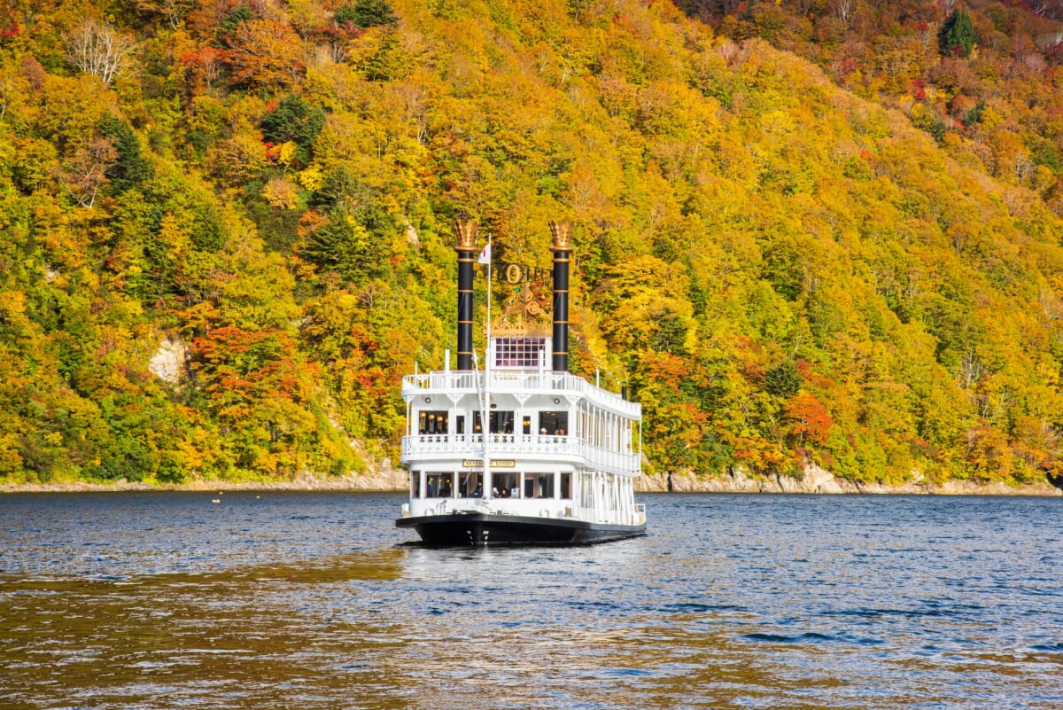 奥只見湖遊覧船の写真1