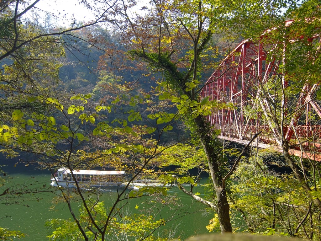 帝釈峡遊覧船の写真1