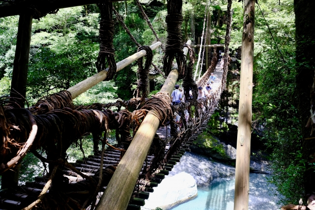 祖谷のかずら橋の写真5