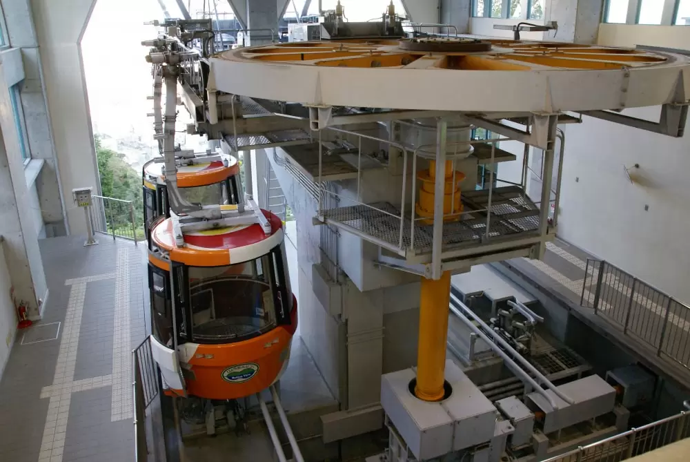 眉山ロープウェイの写真1