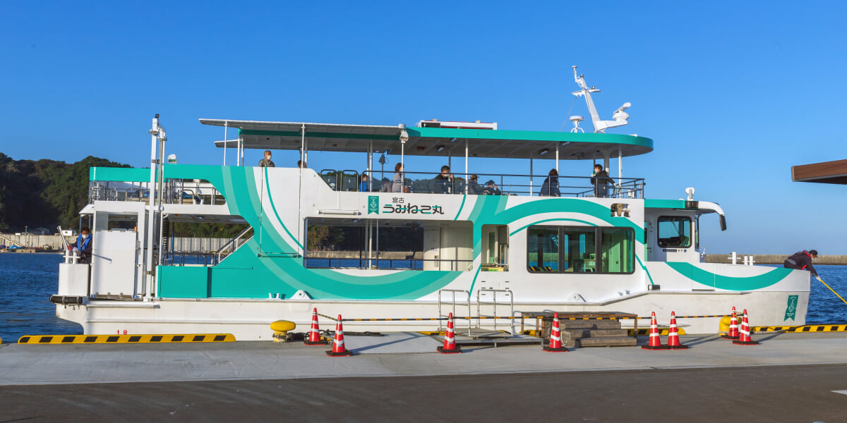 宮古市遊覧船「宮古うみねこ丸」の写真1