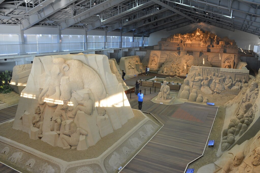 鳥取砂丘 砂の美術館の写真4