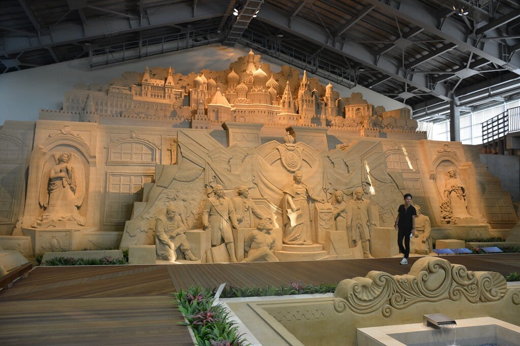 鳥取砂丘 砂の美術館の写真6