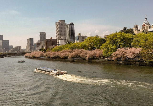 大阪城・中之島めぐり アクアライナー 大阪水上バスの写真2