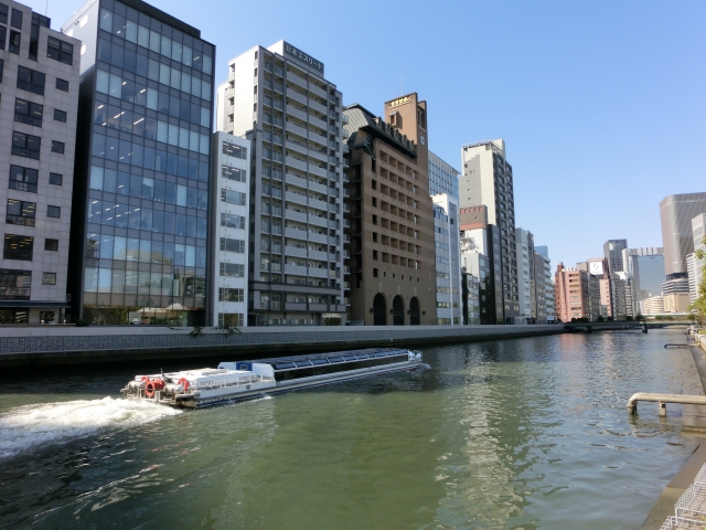 大阪城・中之島めぐり アクアライナー 大阪水上バスの写真3
