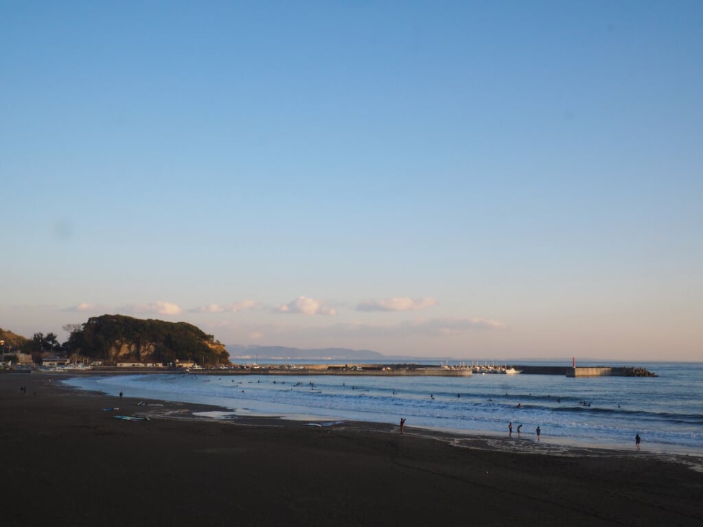 腰越海水浴場の写真1