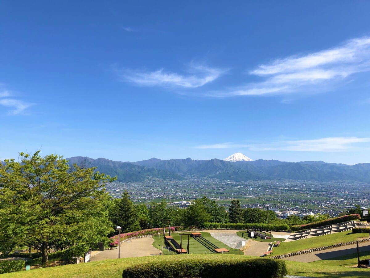 山梨県 笛吹川フルーツ公園の写真11