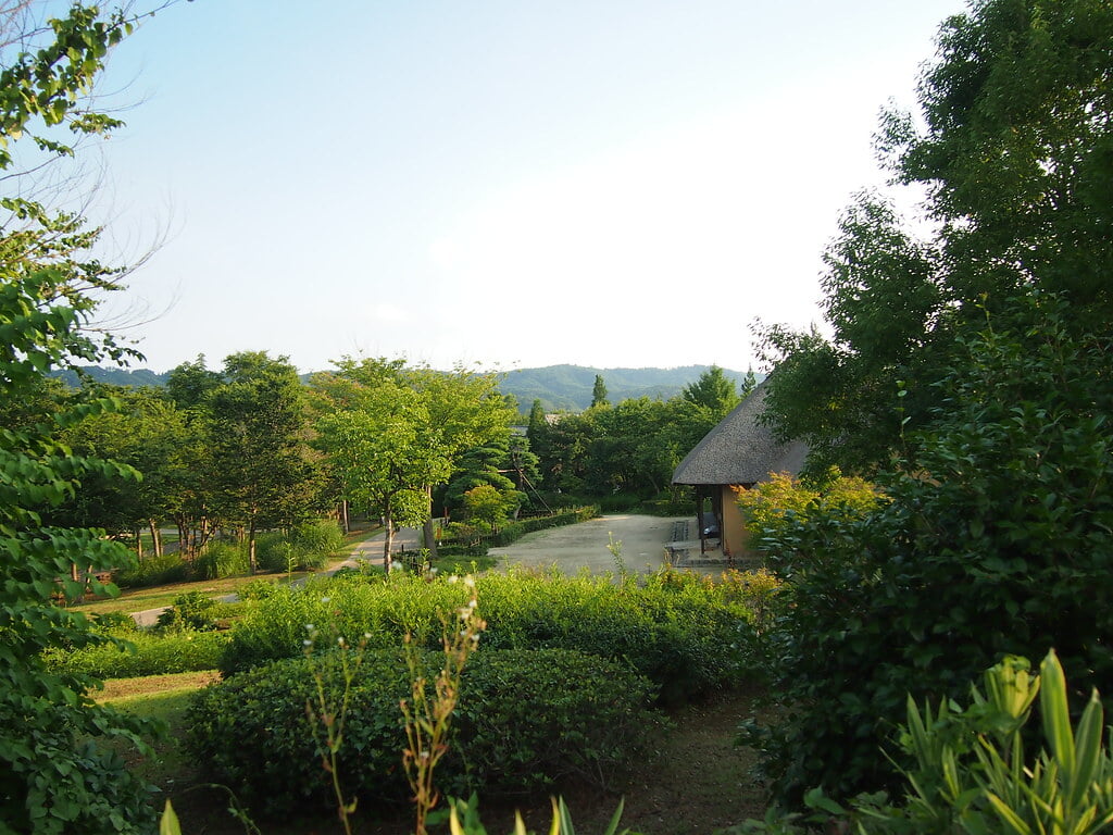 国営みちのく杜の湖畔公園の写真9