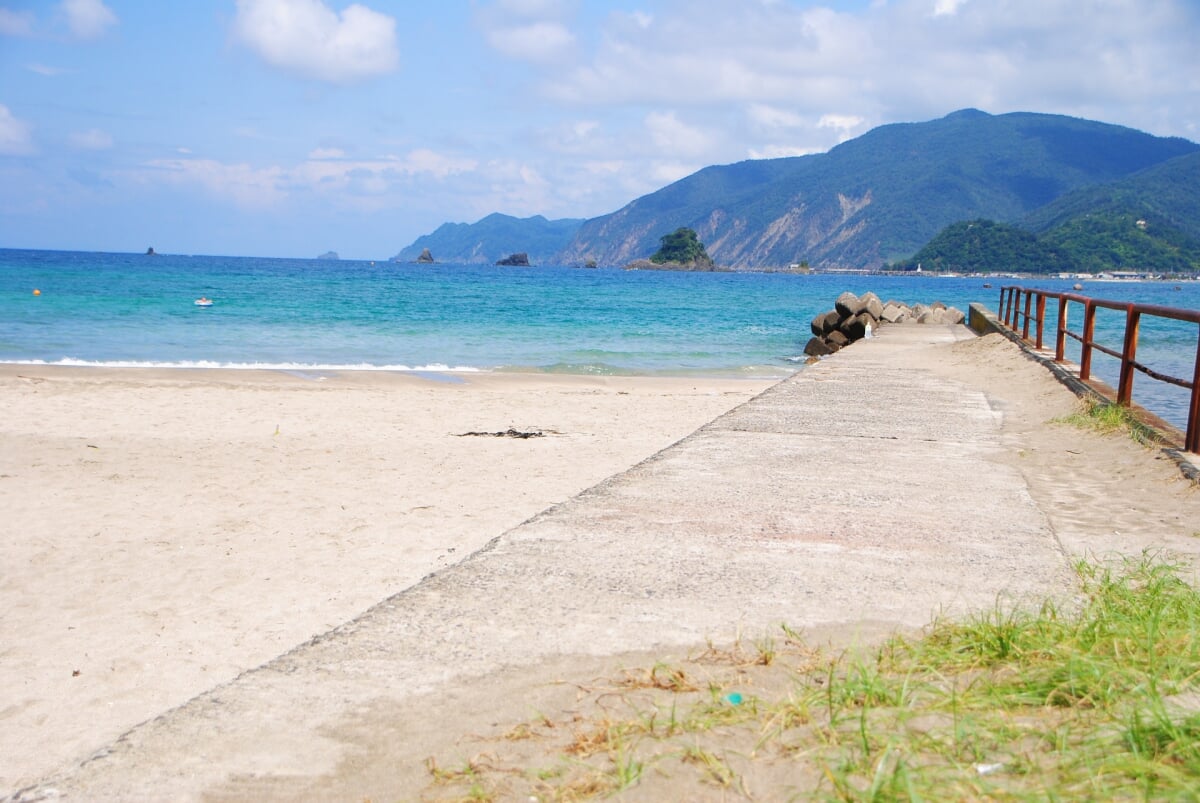 城山海水浴場の写真1