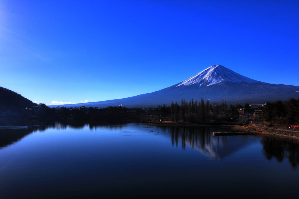 河口湖の写真1