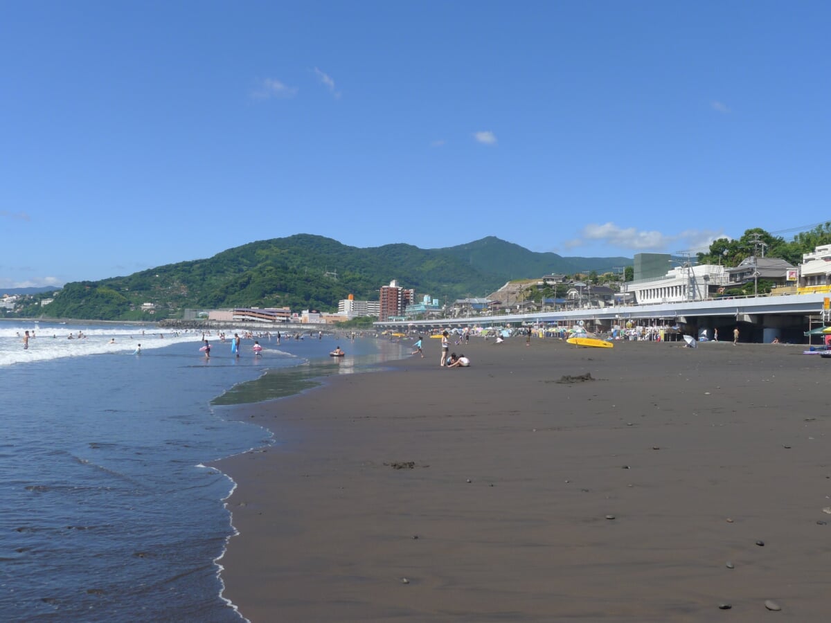 湯河原海水浴場の写真1