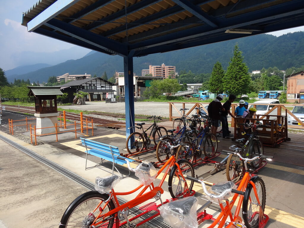 レールマウンテンバイクの写真1