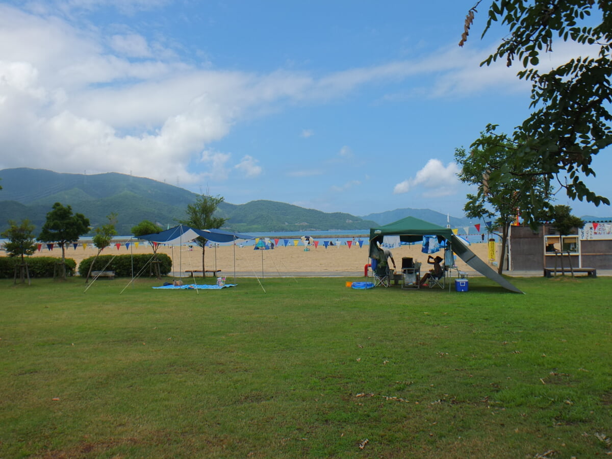 長井浜海水浴場の写真1