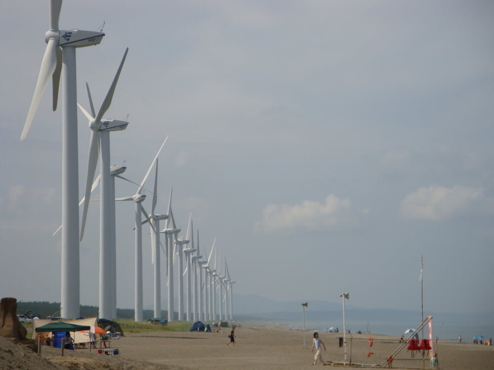 釜谷浜海水浴場の写真1