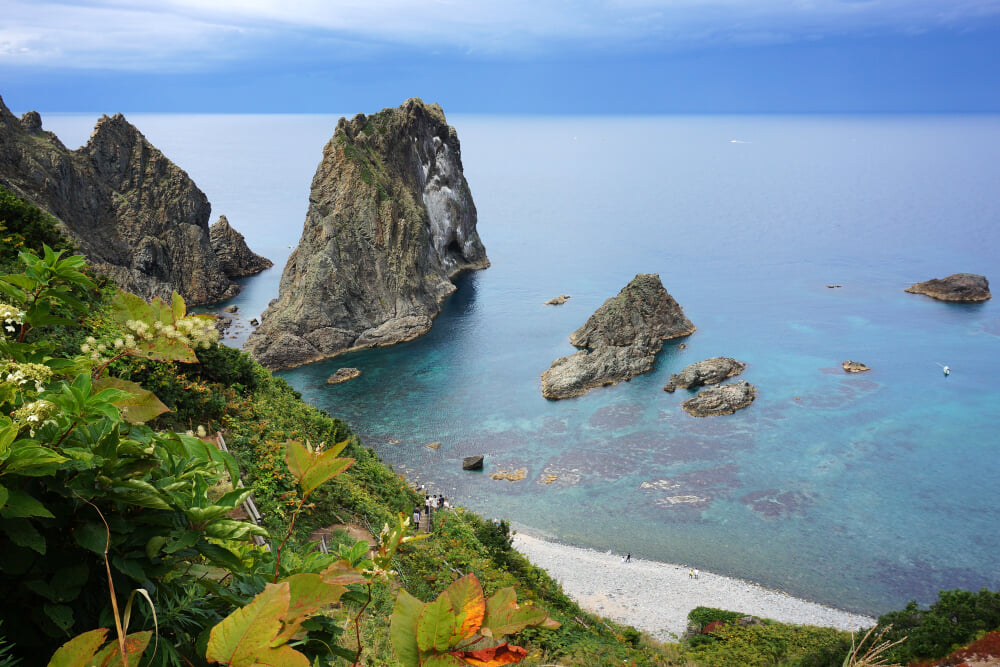 島武意海岸の写真1