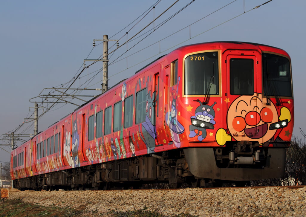 土讃線　アンパンマン列車の写真2