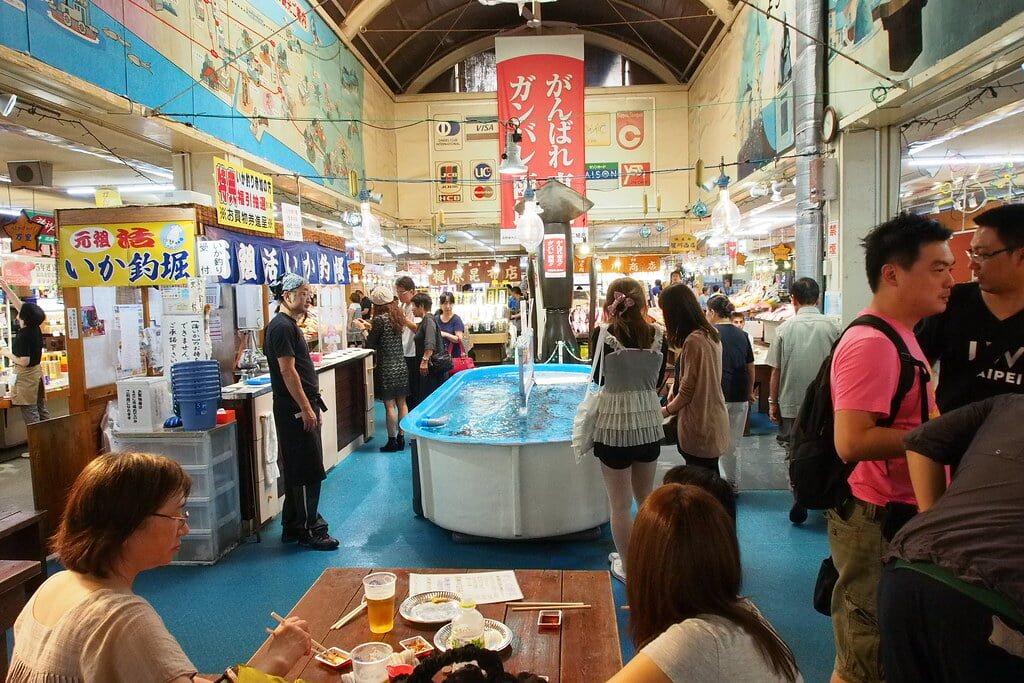 函館朝市の写真5