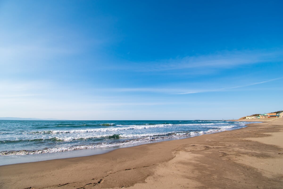 角田浜海水浴場の写真1