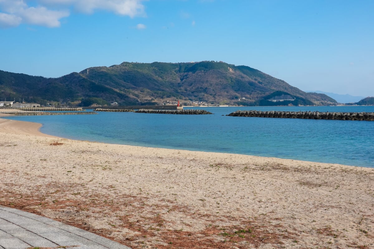 津田の松原海水浴場の写真1