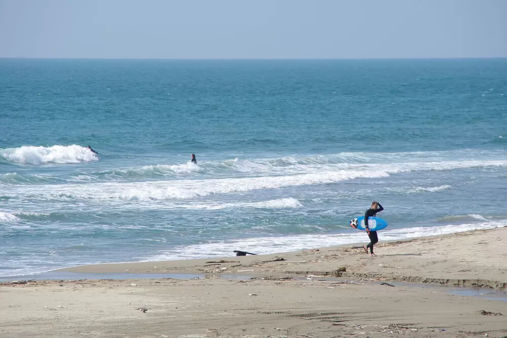 湯野浜海水浴場の写真1
