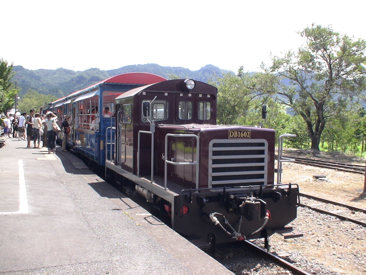 南阿蘇鉄道　トロッコ列車の写真1