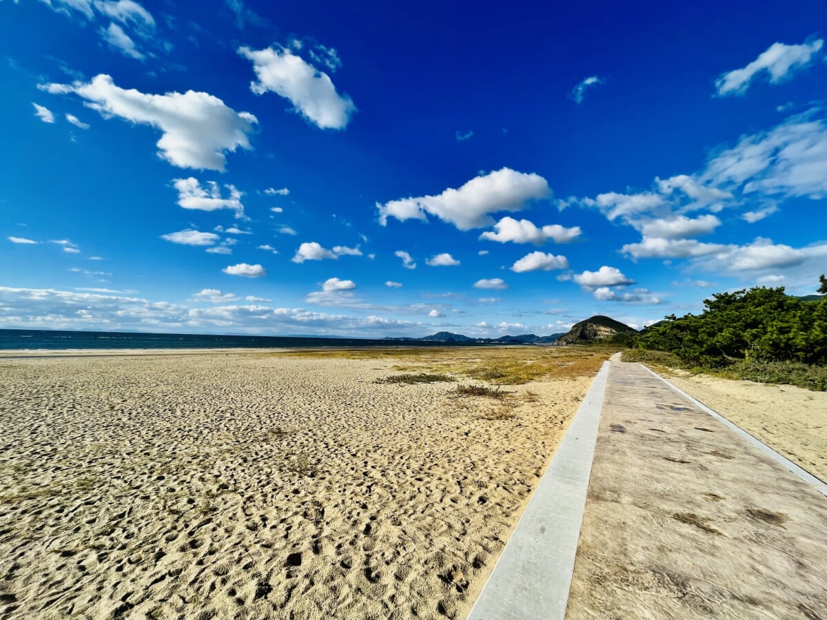 有明浜海水浴場の写真1
