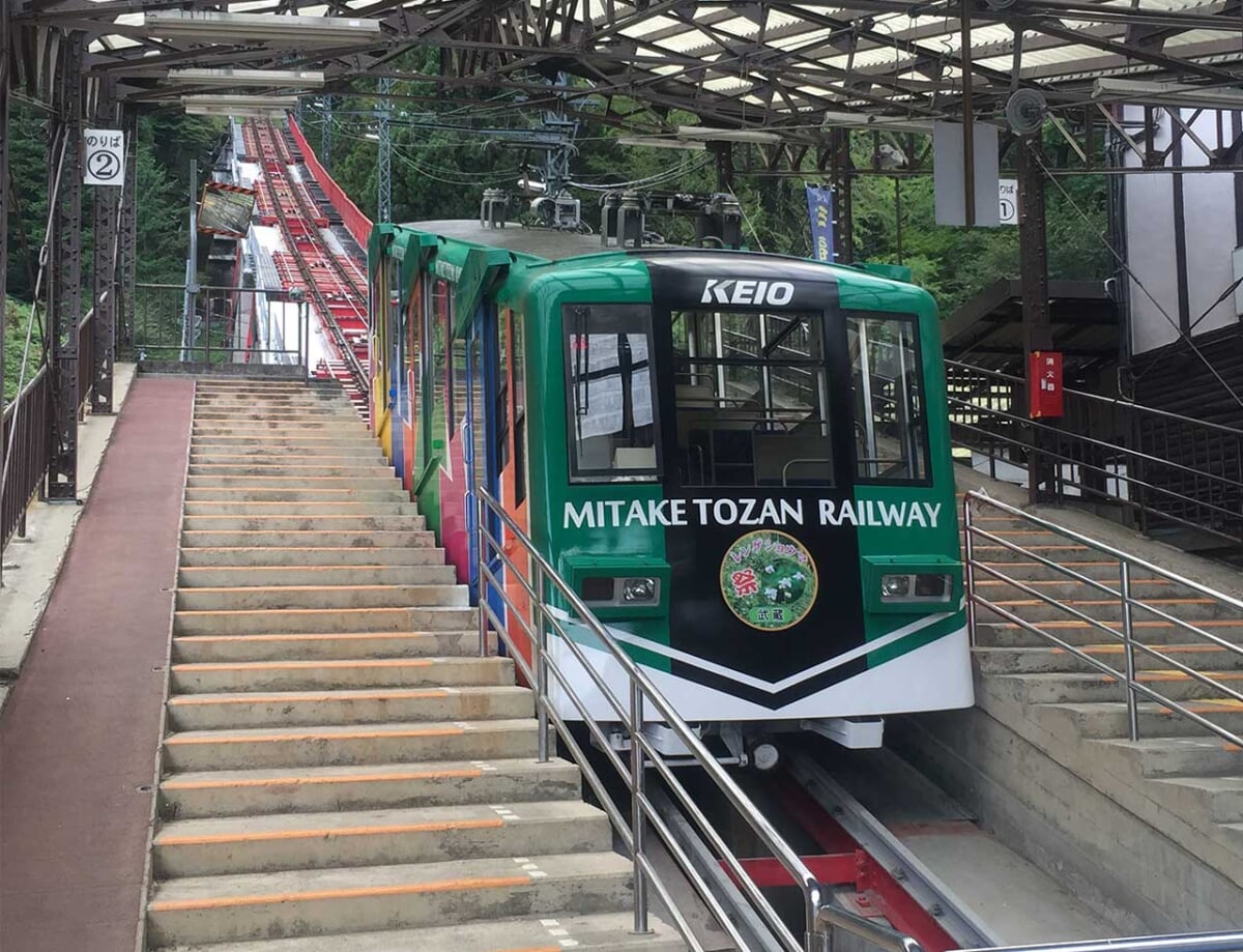 御岳登山鉄道の写真2