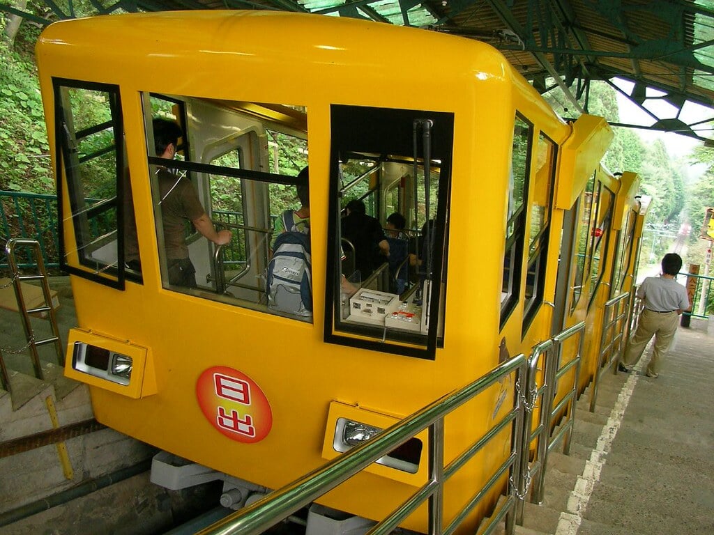 御岳登山鉄道の写真1