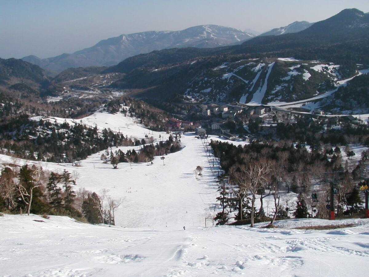 志賀高原　熊の湯温泉　熊の湯スキー場の写真2
